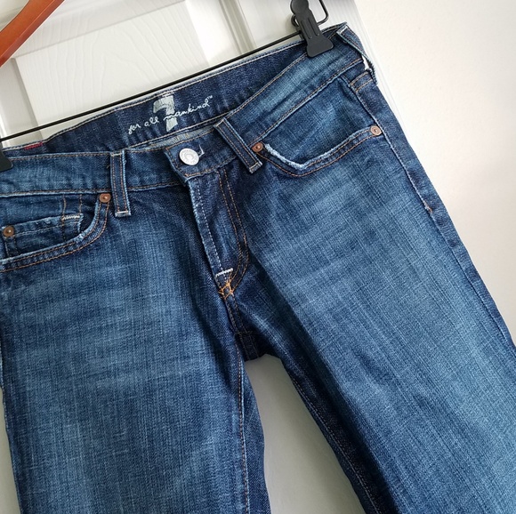 7 For All Mankind 25 actual 27.5x30.75 Excellent! - Picture 4 of 5